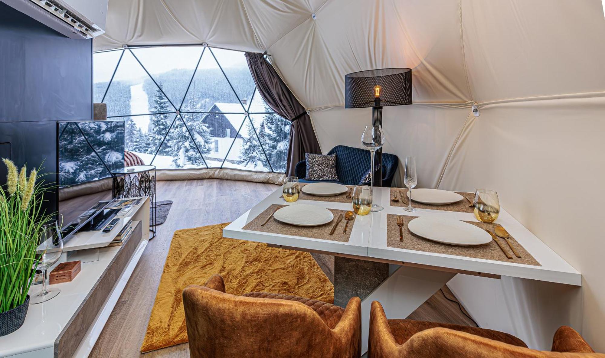 Glamping Spindl One&Only Hotel Špindlerŭv Mlýn Kültér fotó